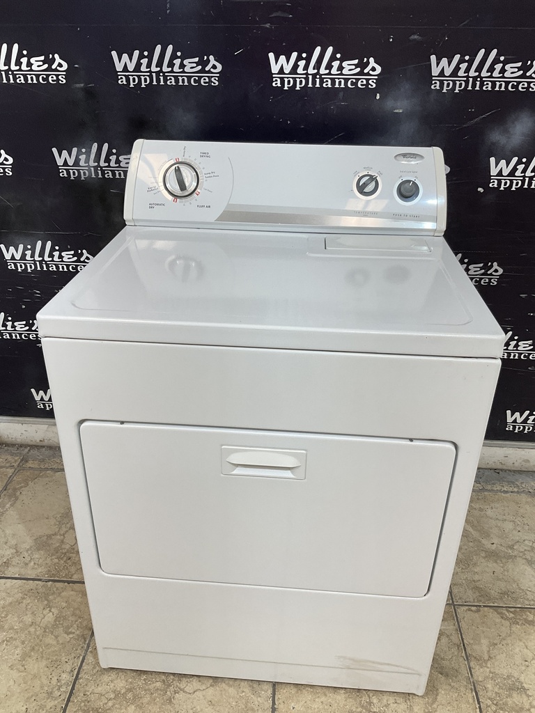 Whirlpool Electric Dryer 220volts (30 AMP) 29inches {3 prong} (White) 