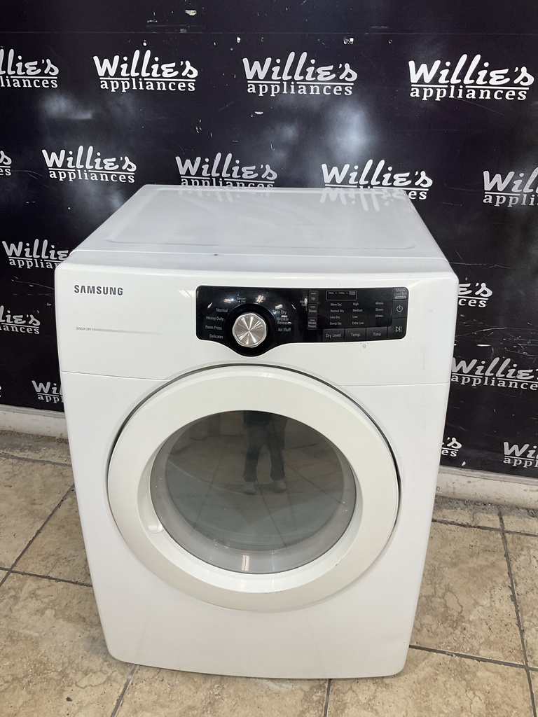 Samsung Electric Dryer 220volts (30 AMP) 27inches {3 prong} (White) 