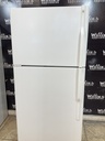 Ge Refrigerator Top and Bottom 30x66 (White) 
