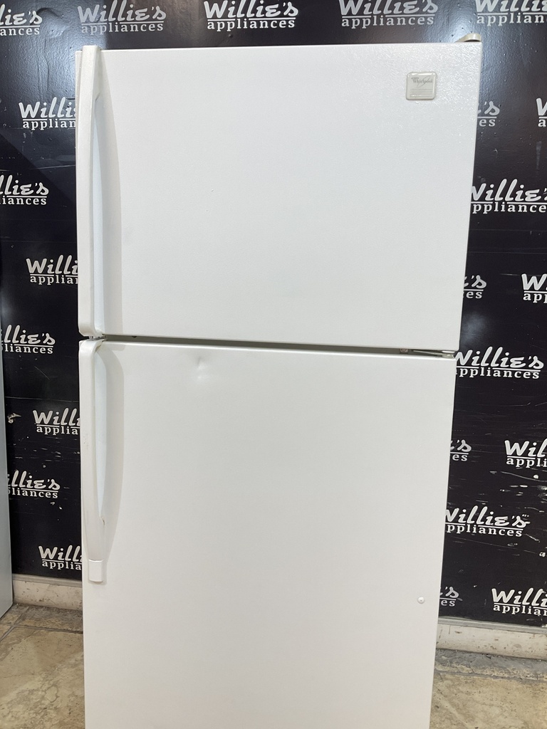 Whirlpool Refrigerator Top and Bottom 30x66 (white) 