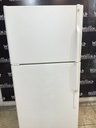 Ge Refrigerator Top and Bottom 30x66  (White)