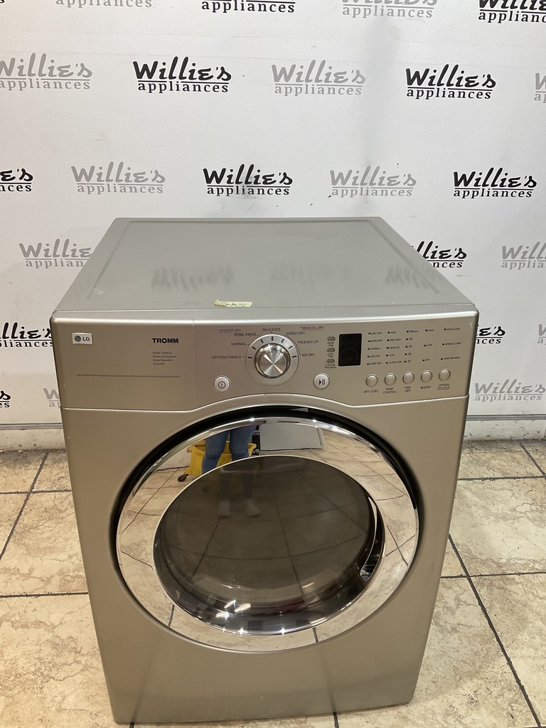 Lg Natural Gas Dryer 27inches (Grey) 