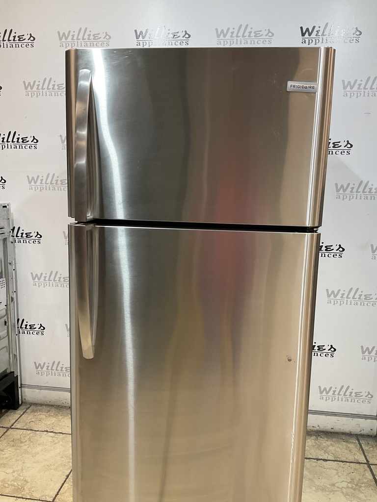 Frigidaire Refrigerator Top and Bottom 30x66 (Stainless Steel) 