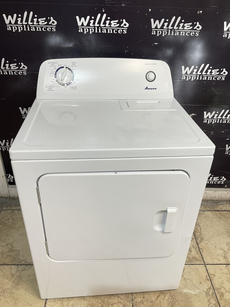 Amana Electric Dryer 29inches {3 prong} (white) 