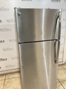 Ge Refrigerator Top and Bottom 28x64 1/2” (Stainless Steel)
