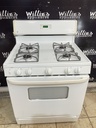 Ge Natural Gas Stove 30inches (White) 
