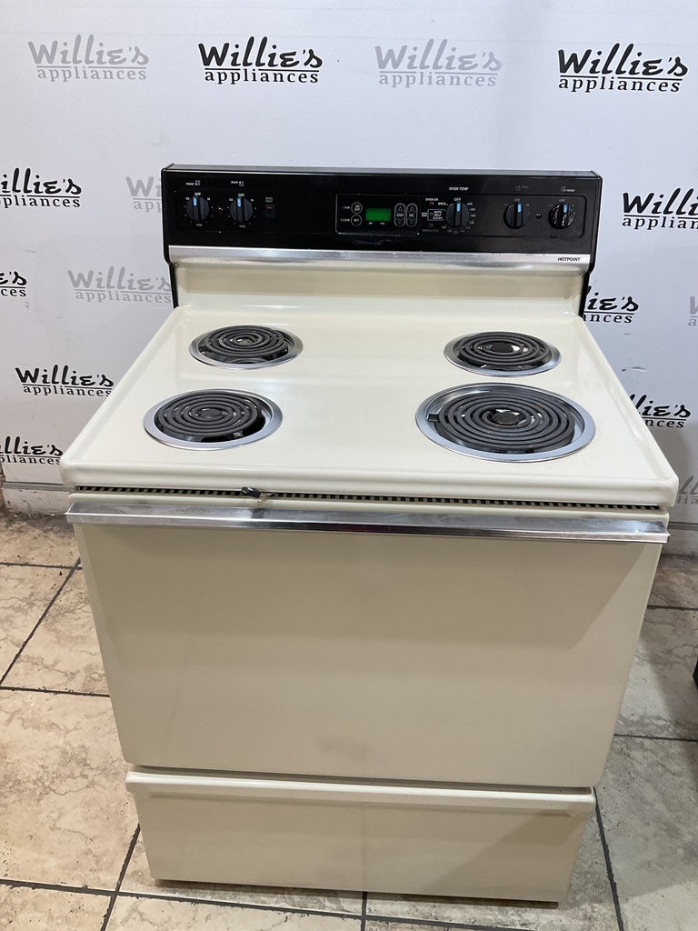 Hotpoint Electric Stove 30inches  {no cord} 