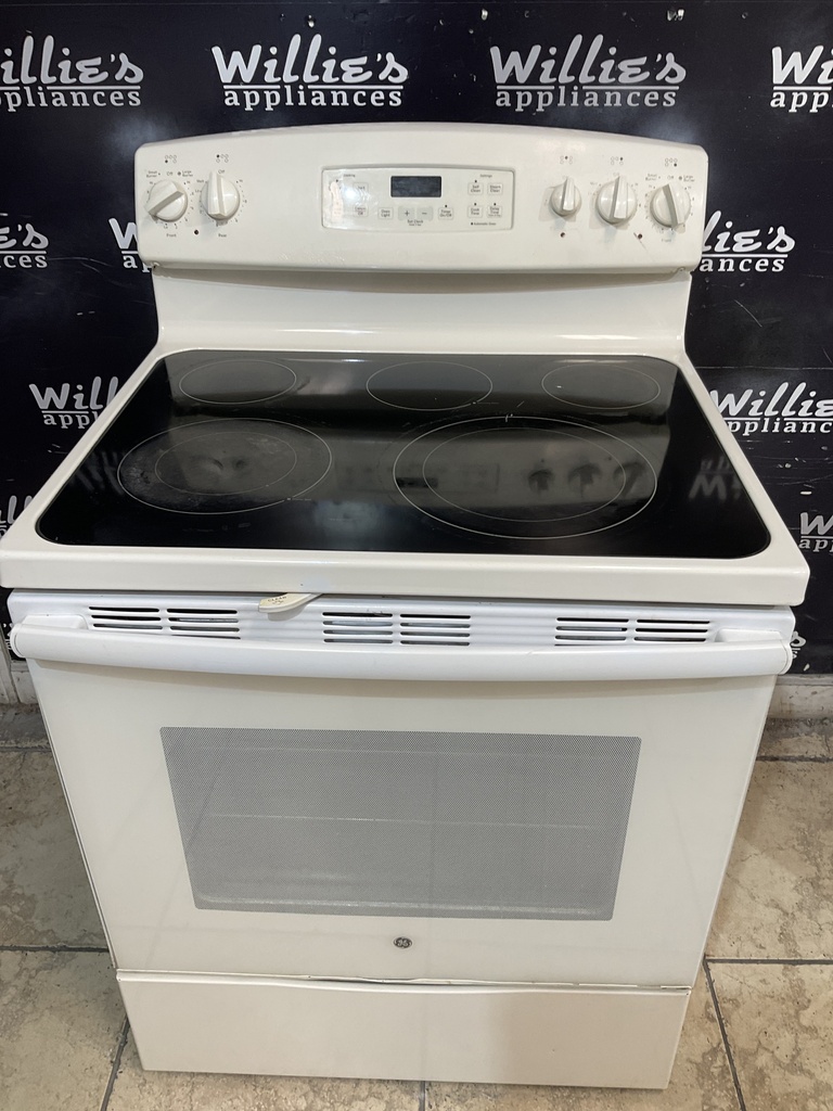 Ge Electric Stove 220volts (40/50 AMP) 30inches {3 prong} (Bisque)