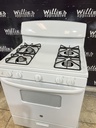 Ge Natural Gas Stove 30inches (white) 