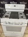 Ge Gas Propane Stove 30inches (White) 