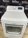 Lg Electric Dryer 220volts (30 AMP) 27inches {4 prong} (White)