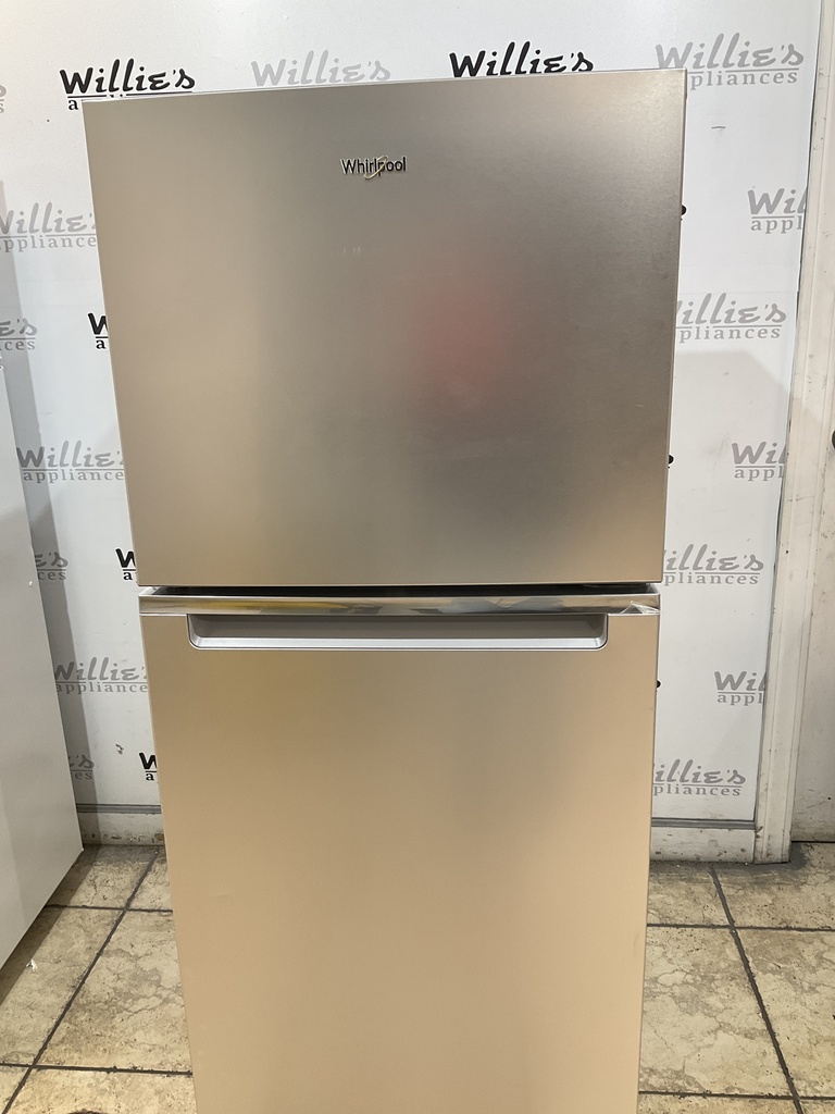 Whirlpool Refrigerator Top and Bottom 24x61 (Stainless Steel)