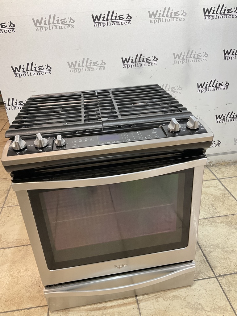 Ge Natural Gas Stove 30inches (Stainless Steel) 