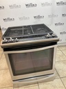 Ge Natural Gas Stove 30inches (Stainless Steel) 