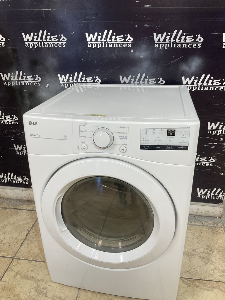 Lg Natural Gas Dryer 27inches (white) 