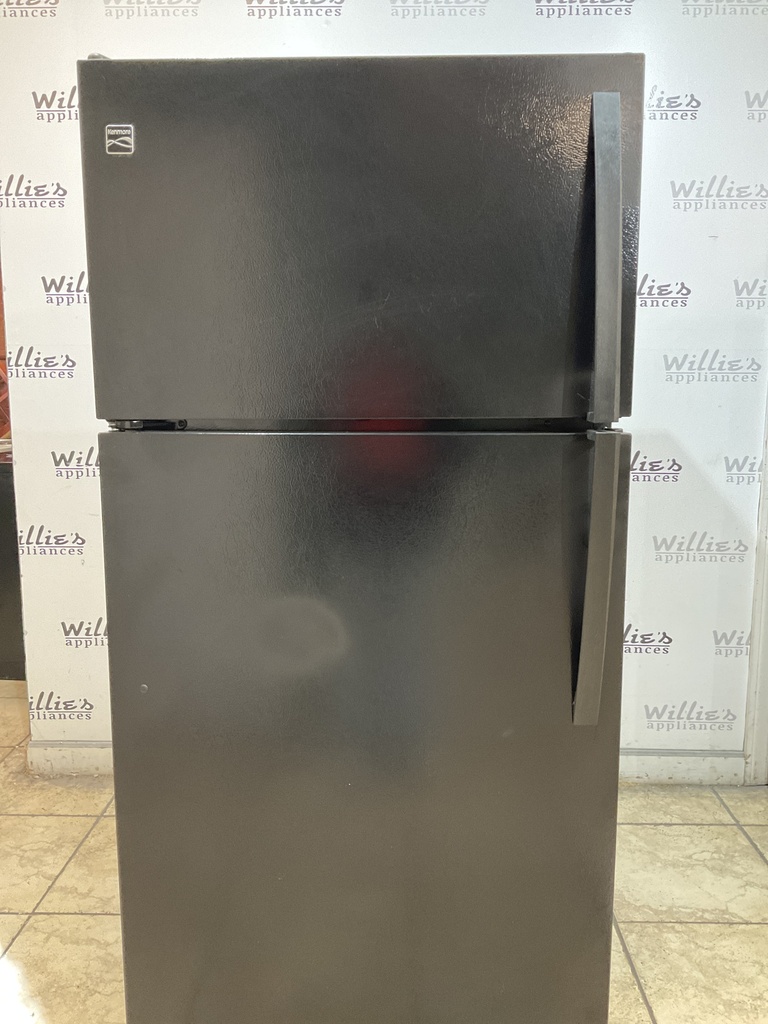 Kenmore Refrigerator Top and Bottom 30x66 (Black) 