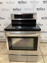 Lg Electric Stove 220volts (40/50 AMP) 30inches {4 prong} (Stainless Steel) 