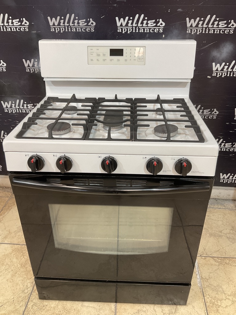 Samsung Natural Gas Stove 30inches (White/Black) 