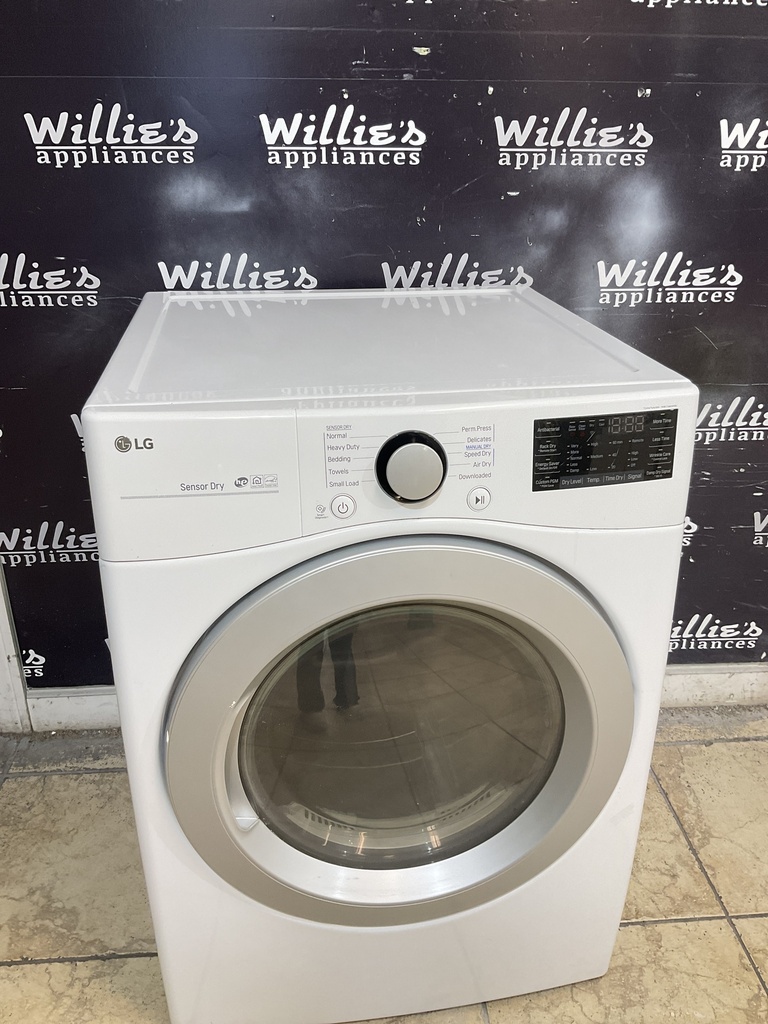 Lg  Electric Dryer 220volts (30 AMP) 27inches {4 prong} (white) 