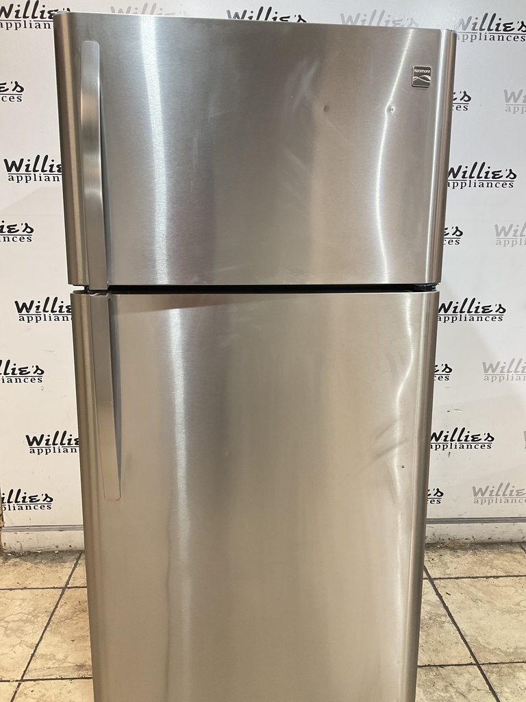 Kenmore Refrigerator Top and Bottom 30x65 1/2” (Stainless Steel)