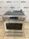 Ge Electric Stove 220volts (40/50 AMP) 30inches {4 prong} (Stainless Steel) 