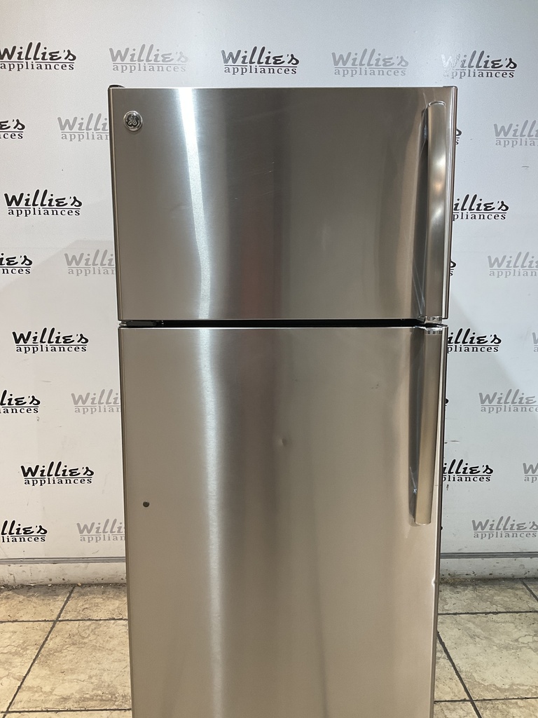 Ge Refrigerator Top and Bottom 28x64 (Stainless Steel) 