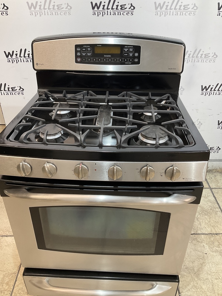 Ge Natural Gas Stove 30inches (Stainless Steel)