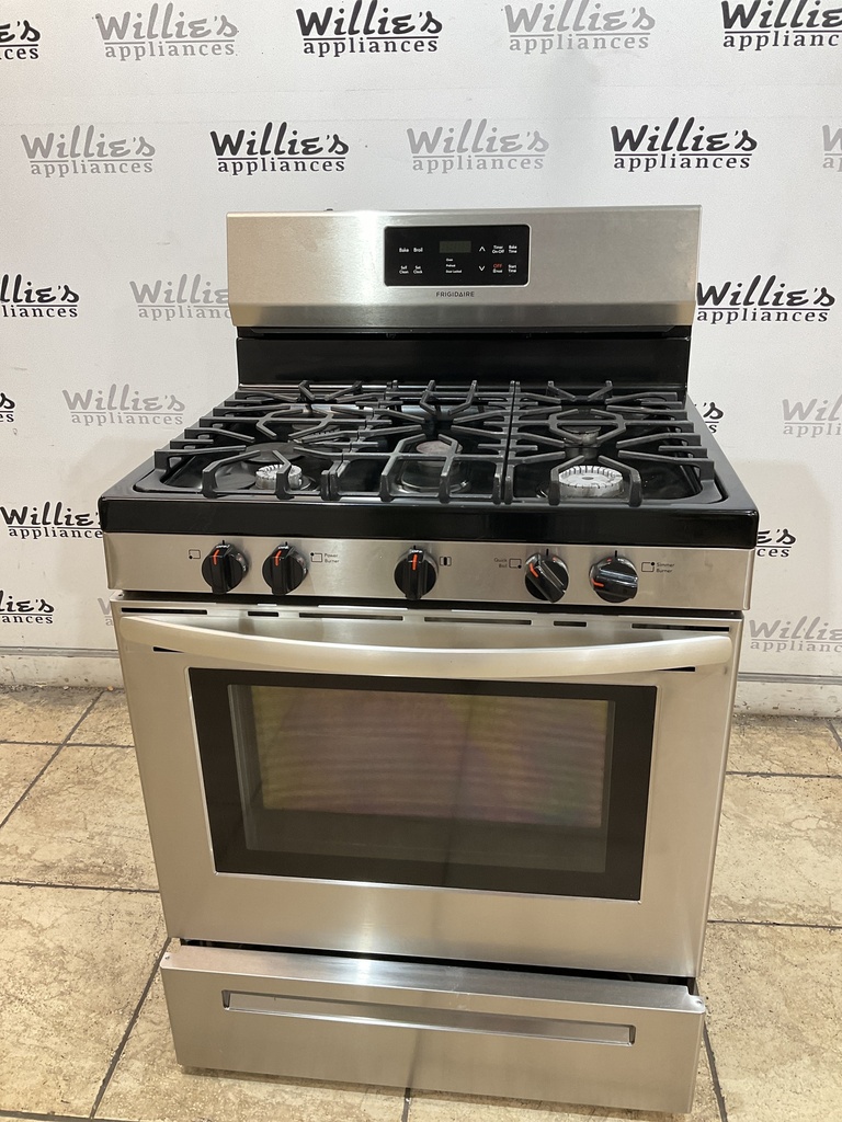 Frigidaire Natural Gas Stove 30inches (Stainless Steel) 