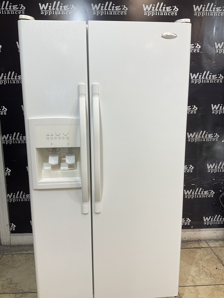 Whirlpool Refrigerator Side by Side 33x66 (White) 