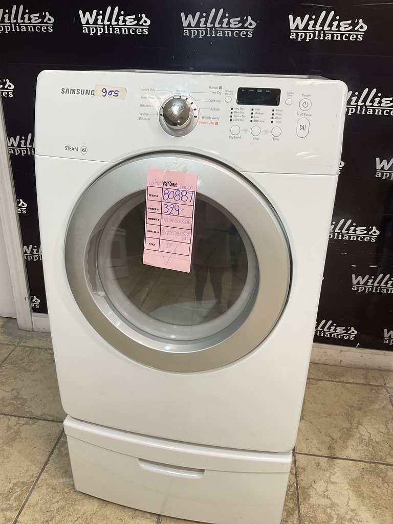 Samsung Used Gas Dryer 110 volts