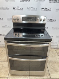 [84890] Ge Used Electric Stove [Double Oven]