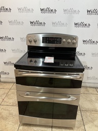 [84970] Ge Used Electric Stove [Double Oven]