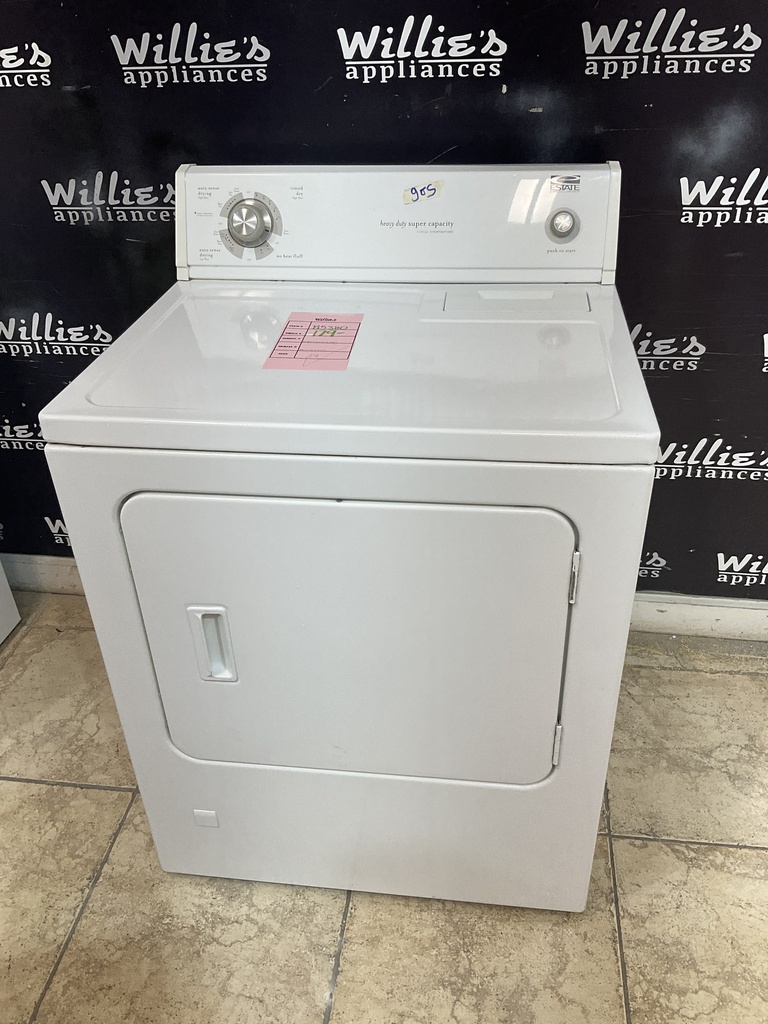 Estate Used Gas Dryer 110 volts