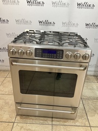 [86621] Ge Used Gas Stove & 220 volts