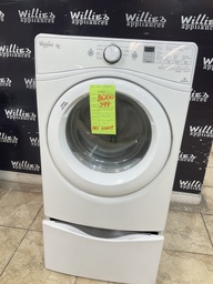 [86700] Whirlpool Used Electric Dryer 220 volts (30 AMP)