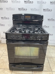 [86878] Ge Used Gas Stove Double Oven