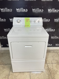 [87036] Whirlpool Used Electric Dryer 220 volts (30 AMP) 27inches”