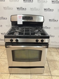 [87118] Ge Used Natural Gas Stove.        30inches”