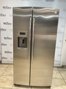 Ge Used Refrigerator Side by Side  36x70”