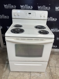 [87158] Frigidaire Used Electric Stove 220 volts (49/50 AMP) 30inches”