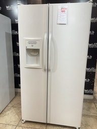 [87171] Ge Used Refrigerator Side by Side 36x68 1/2”