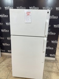[87197] Hotpoint Used Refrigerator Top and Bottom 28x61 1/2”