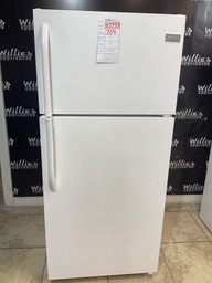 [87228] Frigidaire Used Refrigerator Top and Bottom 28x64 1/2