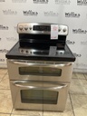 Ge Used Electric Stove Double Oven 220volts (40/50 AMP) 30inches”