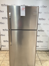 [87251] Frigidaire Used Refrigerator Top and Bottom 30x68 1/2”
