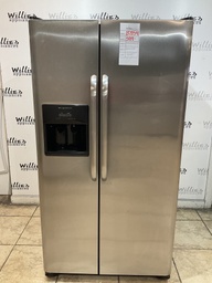 [87254] Frigidaire Used Refrigerator Side by Side 36x68 1/2”