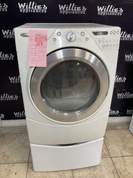 [87259] Whirlpool Used Natural Gas Dryer 27inches”