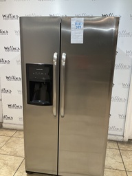 [87315] Frigidaire Used Refrigerator Side by Side 36x69 1/2”