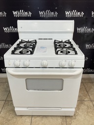 [87373] Ge Used Natural Gas Stove 30inches”