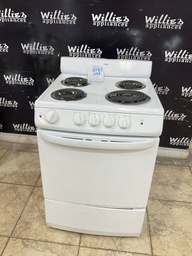 [87412] Hotpoint Used Electric Stove 20 volts (40/50 AMP) 24inches”